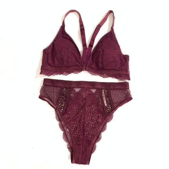 Victoria’s Secret set padded bralette & Panty L - Picture 2 of 4